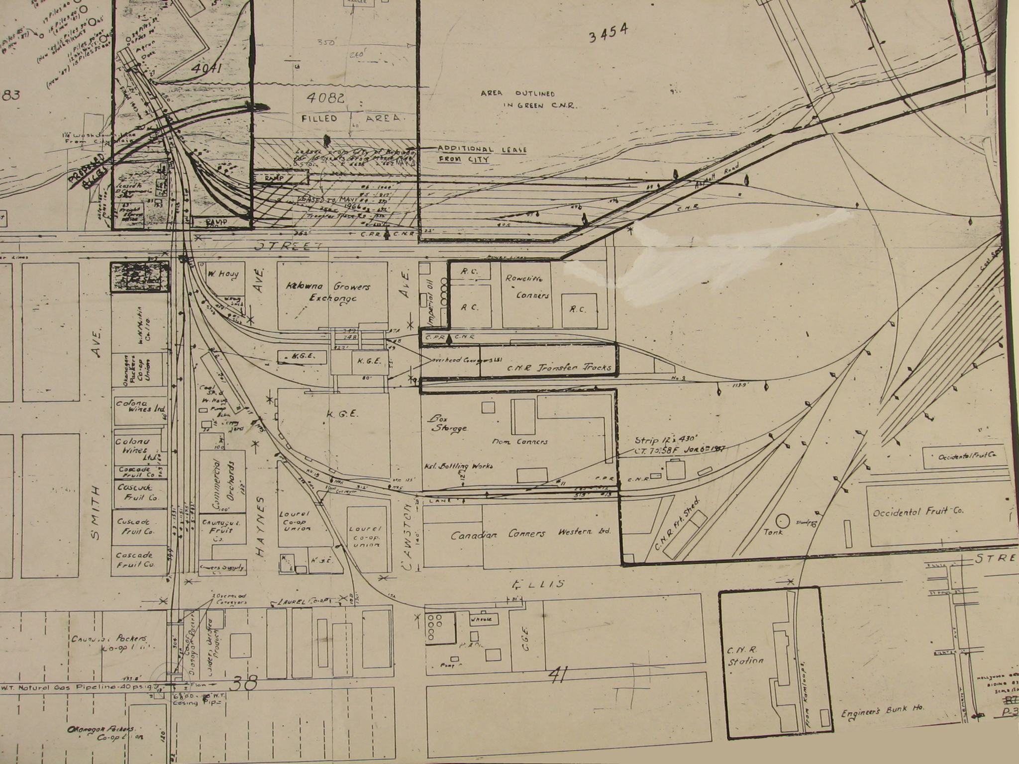 C.P. Yard, 1960s