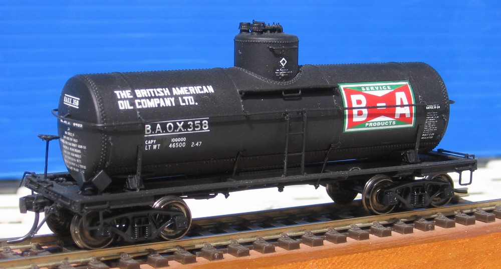 British American (B.A.) Oil Modeling in H.O. Scale
