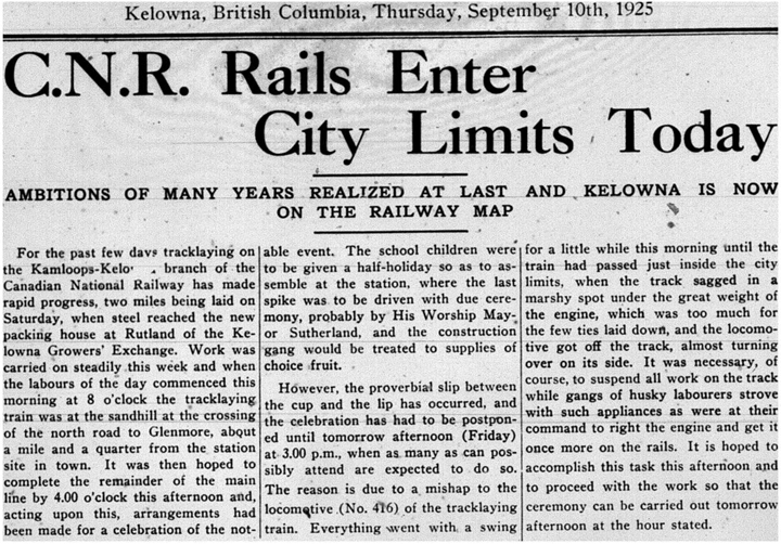 Sept. 10, 1925, Kelowna Courier