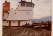 C.N. tug #6 near the end of tug service at Kelowna