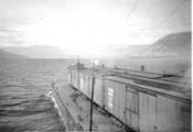 C.N. barge on Okanagan Lake