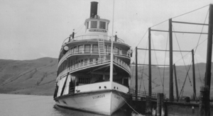 Al Jaster Collection - S.S. Sicamous at Okanagan Landing