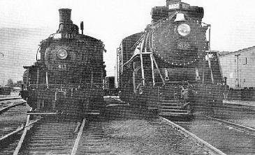 Engines in the yard